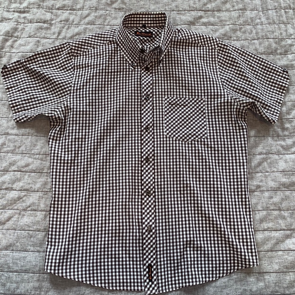 Ben Sherman short sleeve button up large